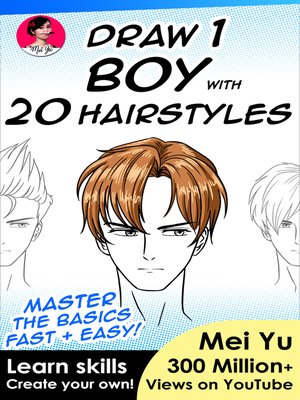 cover image of Draw 1 Boy with 20 Hairstyles